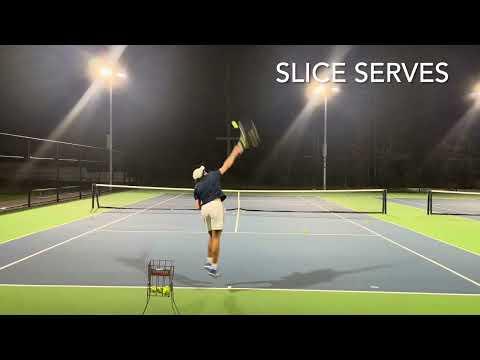 Video of Brian Ward | Bishop Stang class of 2024 | Tennis Serving