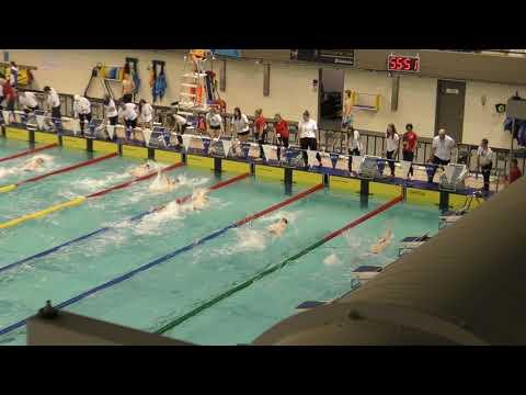 Video of 50 Backstroke March 2023 - Lane 2