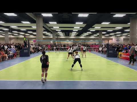 Video of Lizzie Kraft #29 - AAU Transpacific Volleyball Tournament - Na Keiki Mauloa 17s vs Kuikahi 17s Set 2