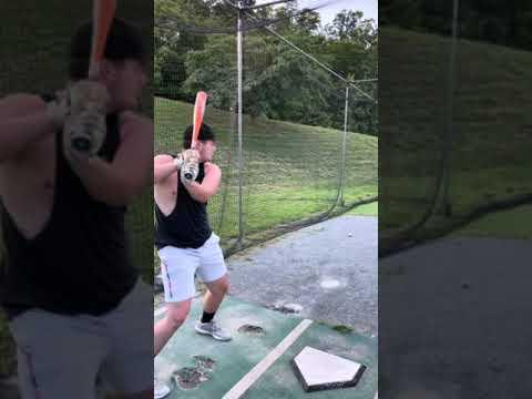 Video of Ethan Earley hitting and fielding video