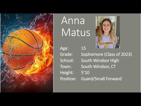 Video of Anna Matus - 2020 Highlight Video