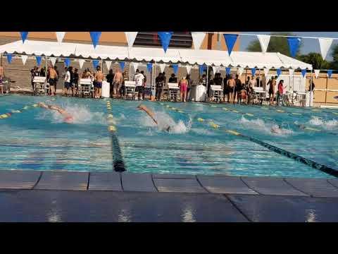 Video of 100 Free SCY 46.32 (Red Suit)