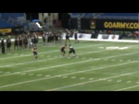 Video of Andrew Crawford Junior QB #71 US Army National Combine Highlights 