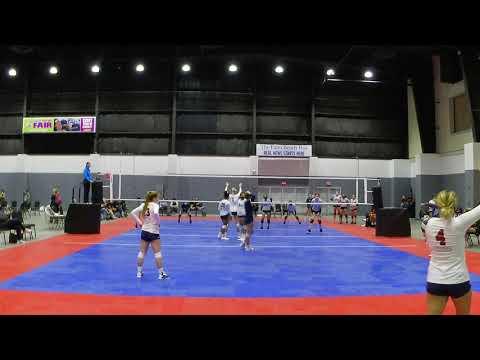 Video of Chanel T. Garcia #20 Playing all around positions for TRIBE Miami 18U at Palm Beach Volleyfest 2021 in West Palm Beach, Florida