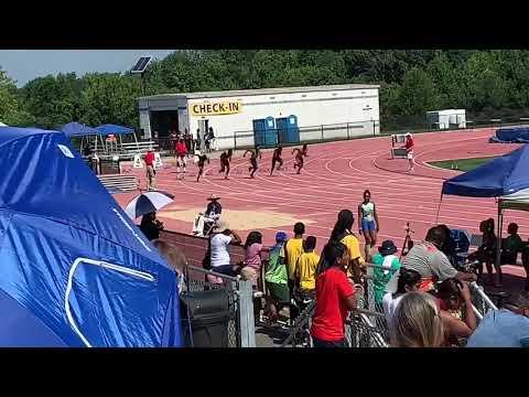 Video of Yomi A 2019 IYC 13/14 100M 11:09PR