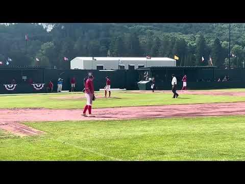 Video of Home run in Cooperstown 7/23/23