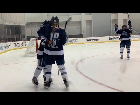 Video of Amber playing for Ironbound #19 in white and blue