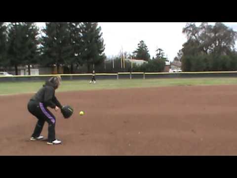 Video of Kaitlyn's softball skills video