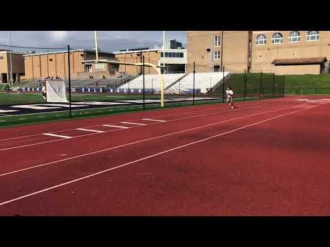 Video of Alexis King June 5th 2020 long jump 