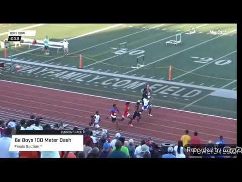 Video of  Tre McCalla 2021 10.27 & 20.98  