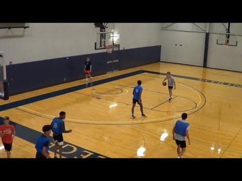 Video of Jackson Rydell Trinity Christian College Basketball Camp Invite 2020 Scrimmage Highlights