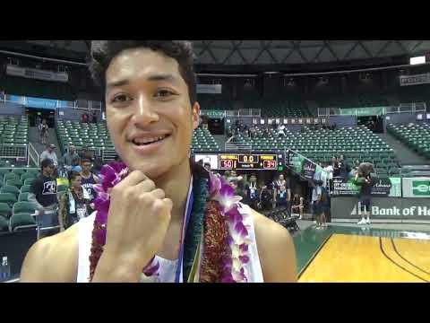 Video of [RAW} Post-game Maryknoll forward Marcus Tobin