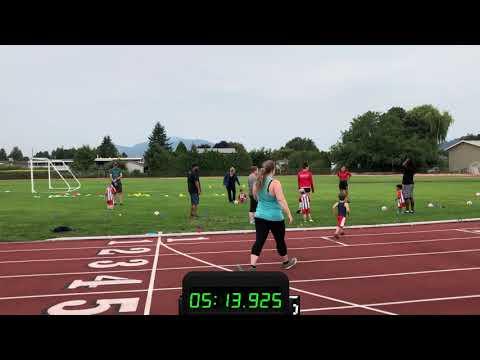 Video of 3000 time trial