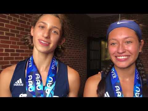 Video of Leander Spartans - AAU National Champion 4 x400m 16&Under Girls Milesplit Interview (From right to left - Victory - Autumn - Elizabeth - Hali)