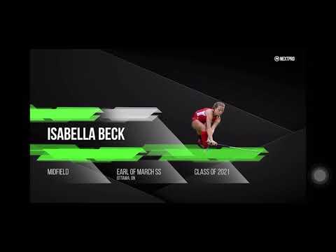 Video of Highlight Reel Isabella Beck 