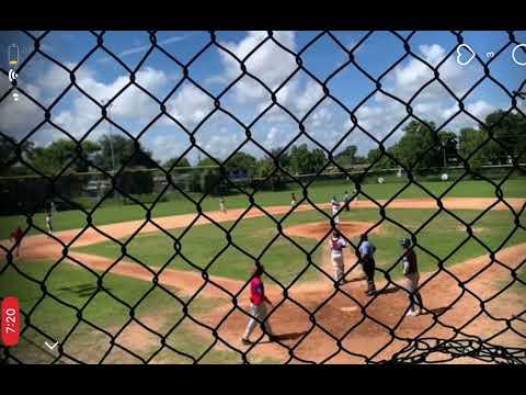 Video of 3 RBI Left Field HomeRun 