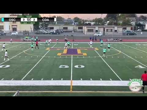 Video of CDA at Oakland FC, 6/29/2024 (#9, white jersey, midfield)