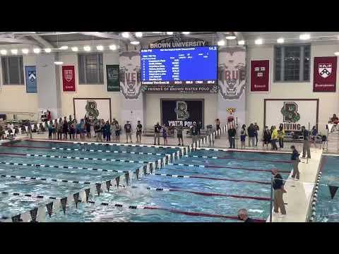 Video of 100 fly: lane 8