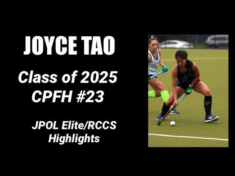 Video of Joyce Tao Field Hockey (2025) - JPOL Elite/RCCs Highlights, Spring 2023