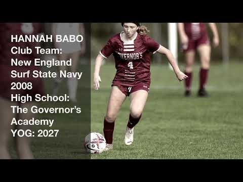 Video of Hannah Babo Highlight Reel