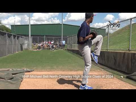 Video of Michael Bell 2024 Area Code Bullpen