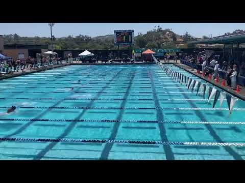 Video of Logan Alsop 100 breaststroke- CIF B final