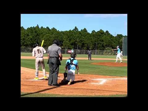 Video of Hayden 92 mph PG WWBA vs Canes