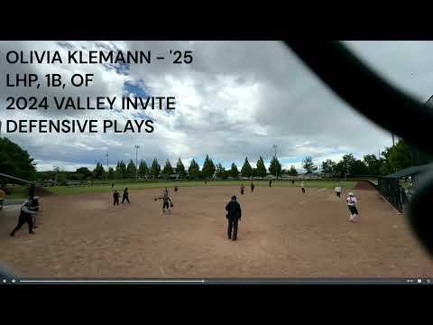 Video of Valley Invite - Defense (1B)