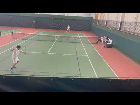 Video of Jan 14 2024 Spencer Pompian  vs 8.5 UTR