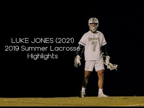 Video of Luke Jones (Class 2021) 2019 Summer Lacrosse Highlights