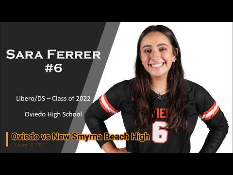 Video of Sara Ferrer #6 - Libero/DS - C/O 2022 - NSB Game Highlights