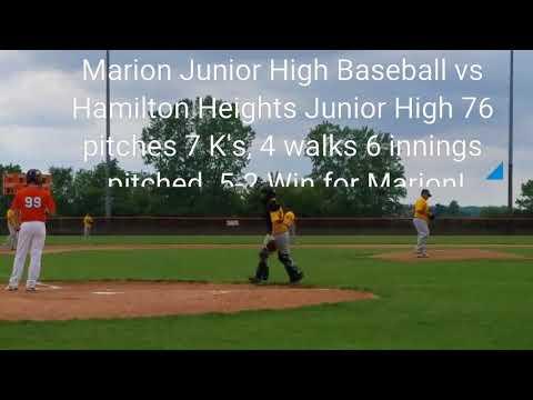 Video of Fall ball to Junior High