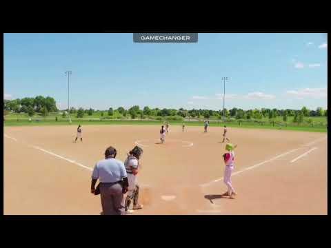 Video of Rihanna Rinn awesome catching put outs