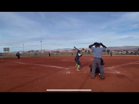 Video of Jacinta Fonoti Homerun 2 Bullhead City Presidents Day showdown