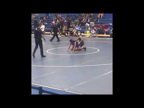 Video of Pre season match @155 lbs. 