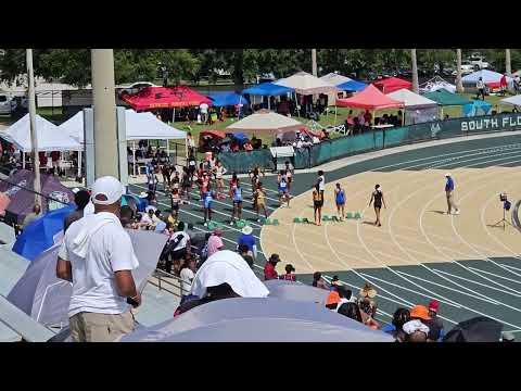 Video of C.hurell 13-14 Girls 100m Finals Region 4 Championships July 9, 2023