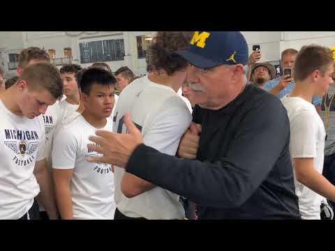 Video of Logan Sayre - 2019 Prospect Football Camp Highlights