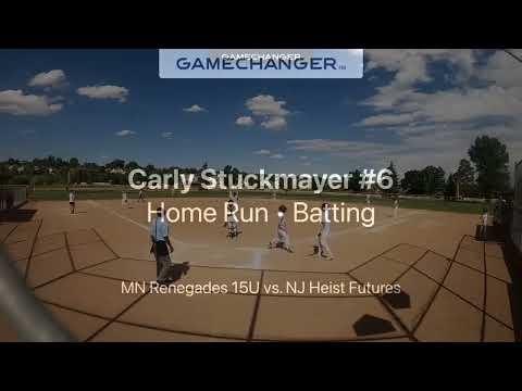 Video of Carly batting