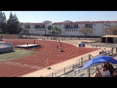 Video of Jordyn 400m, Lane 4, dated 3 22 2022