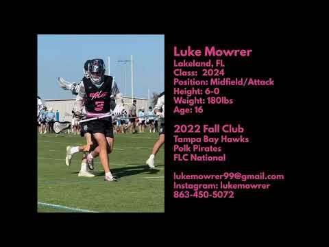 Video of 22 Fall Club Lax