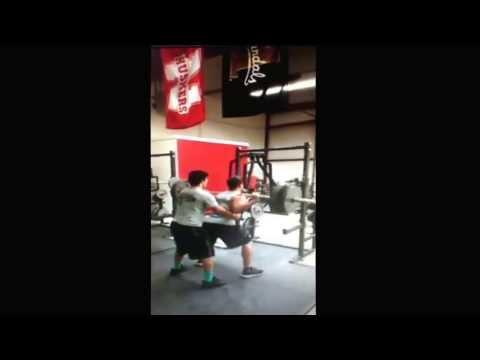 Video of 415 pounds for 8 reps