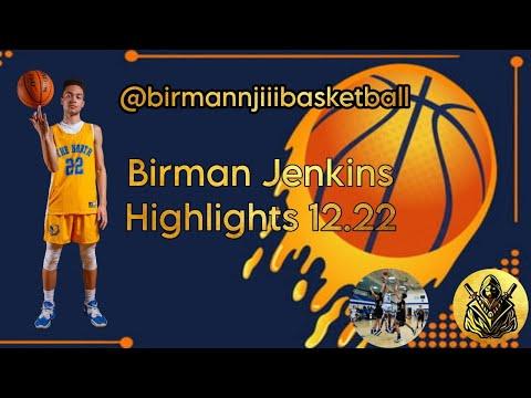 Video of Birman Jenkins #SplashBrotha vs JCM 12.22 #21pts Highlights