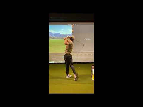 Video of Jack O'Donnell, working with swing coach Brian Unk