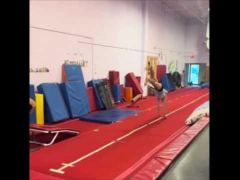 Video of Upgraded tumbling lines for my routine