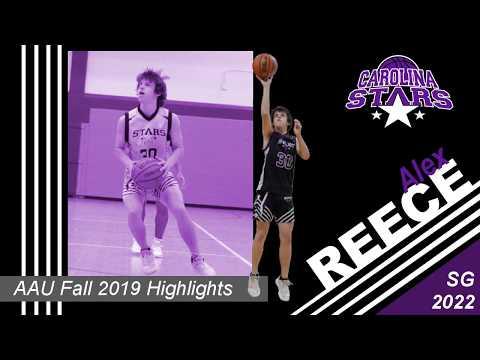 Video of 2022 Alex Reece Fall 2019 AAU Highlights