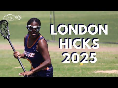 Video of Bridge Lacrosse | London Hicks 2025 -Texas Brawl Tournament 2024- uncommitted 