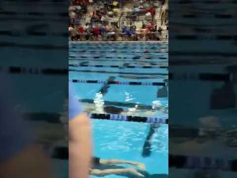 Video of 2019 MSHSS 100y Breast, Connor Diamond, 2nd Place