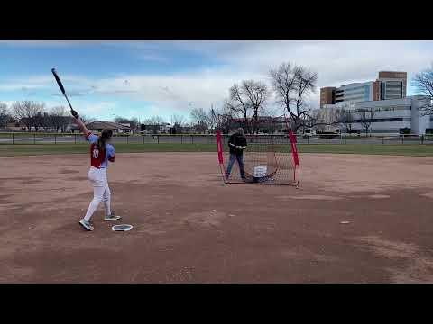 Video of skills hitting of catching