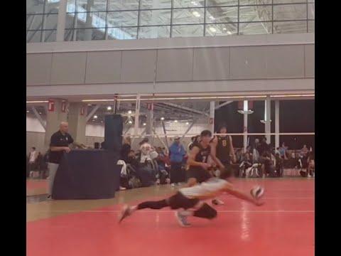 Video of Kasper Yanowitch, Class of '27 - Libero #77 (2025 Boston Nike Fest Highlights)