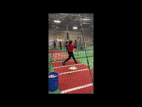 Video of Hitting 12/21/2020